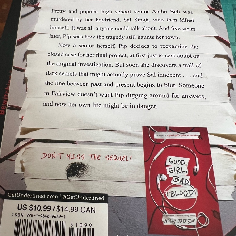 A Good Girl's Guide to Murder Book - Picture 2 of 2
